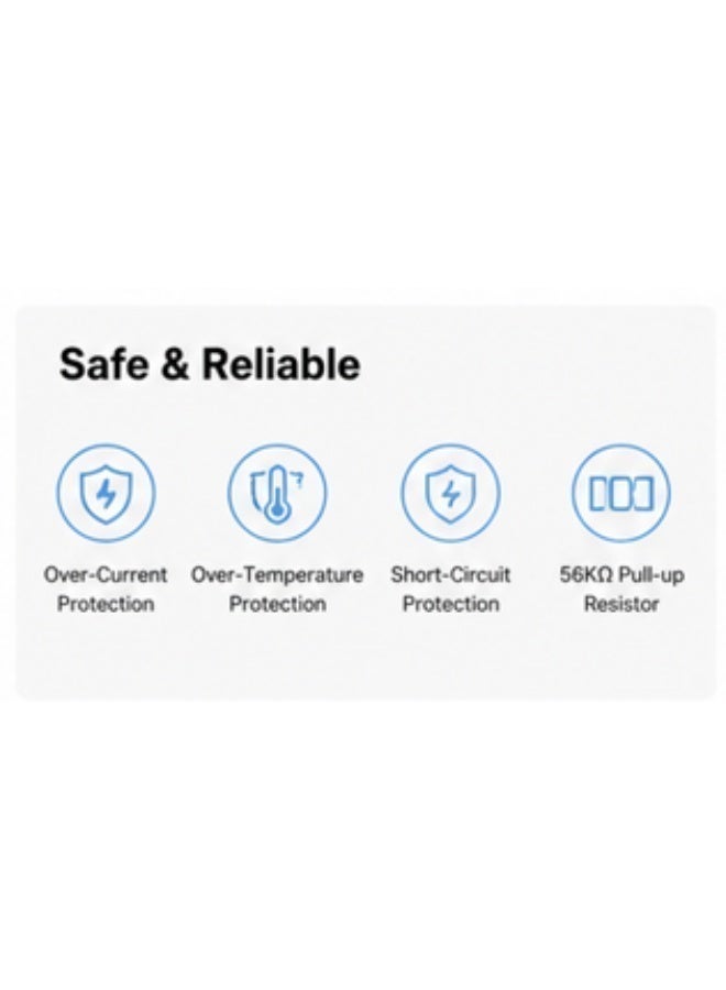 نيو لينك neolink USB 3.0 100W 5A كابل شحن سريع من النوع C إلى النوع C، كابل شاحن USB مضفر من النايلون من النوع C متوافق مع Samsung Galaxy Note 20/10/10+/9/8، S10 S10E، S20 S9 S8 Plus - Image 3