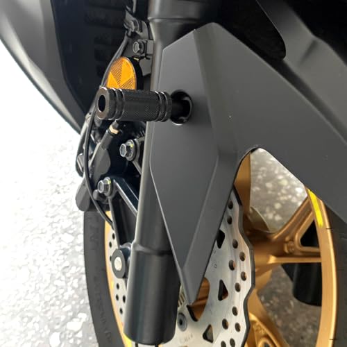 HQTS Motorcycle Driving Lights Mount Bracket, Motorcycle Fender Mudguard Driving Light Mount, Motorcycle Spotlight/Fog Light Bracket For M8/M6 Hole - Image 2