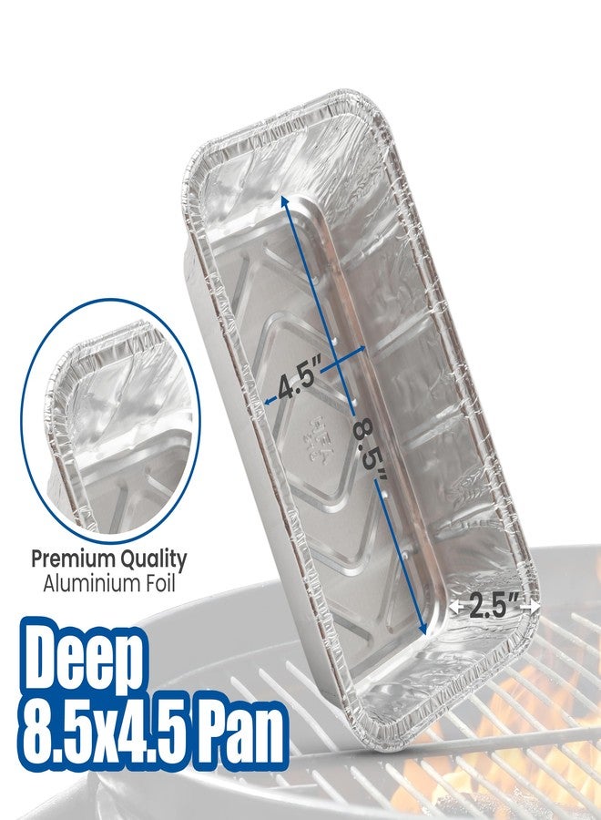 EHOMEA2Z Disposable Aluminum Loaf Pans 2lb for Baking, Serving and Storing - Heat Resistant Disposable Bread Loaf Pan Ideal for Hot/Cold Foods, Freezer & Oven Safe (10 Pack) - Image 2