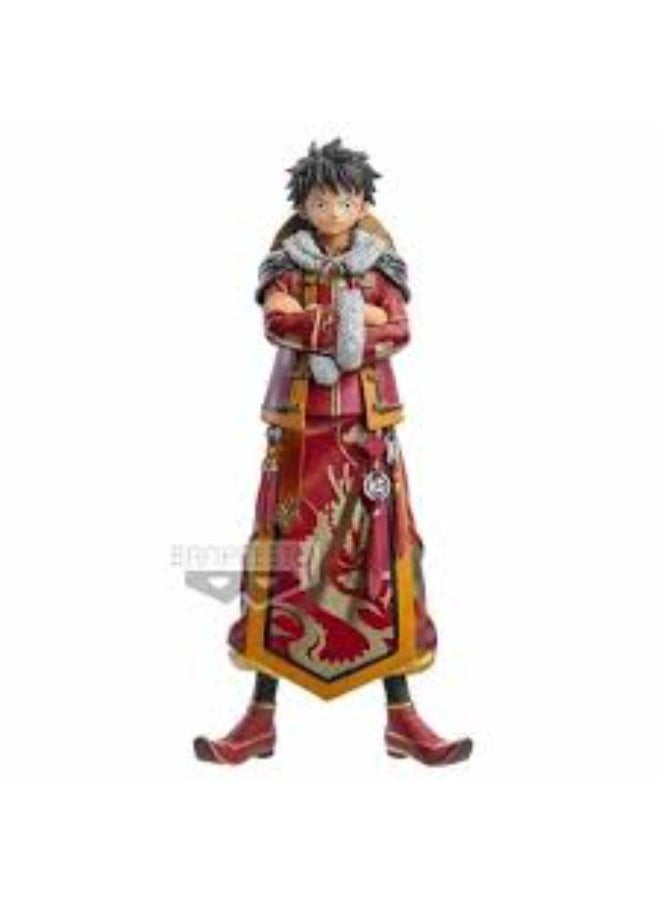 Bandai - Bandai Banpresto  - One Piece - Dxf FILM RED-  GRANDLINE SERIES -THE GRANDLINE MEN -SAIL CHINA WIND - Vol. 1 Chinese Style (Monkey D. Luffy) - Image 1