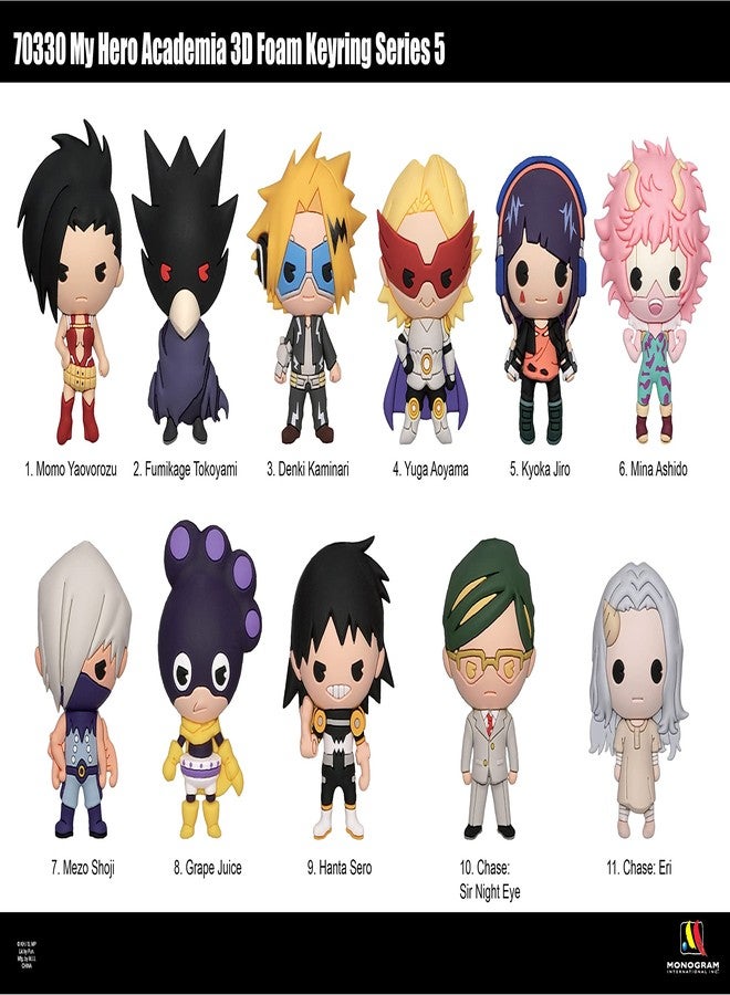 Monogram My Hero Academia Series 5-3D Foam Bag Clip in Blind Bag - Image 2