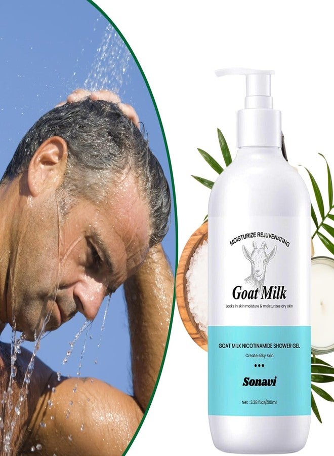 Sonavi Goat Milk Body Wash | Goat Milk | Body Whitening body wash | Shower for Women | (400ml) (Pack 2) - Image 5
