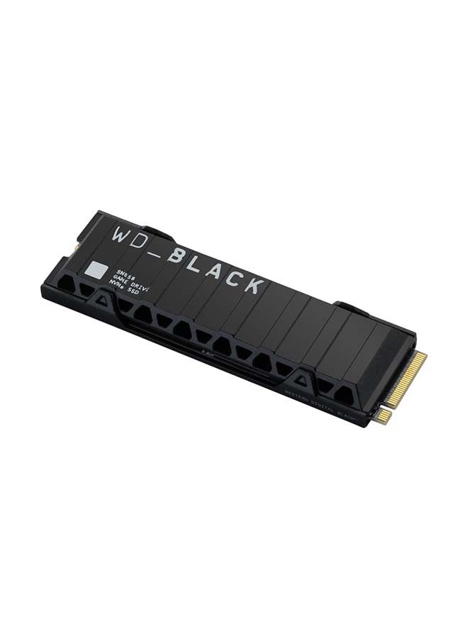 دبليو دي محرك أقراص SSD وسترن ديجيتال بلاك SN850 مع مبرد (تقنية PCIe من الإصدار 4.0) ويمكن استخدامه مع جهاز الألعاب بلايستيشن 5 1 TB - Image 1