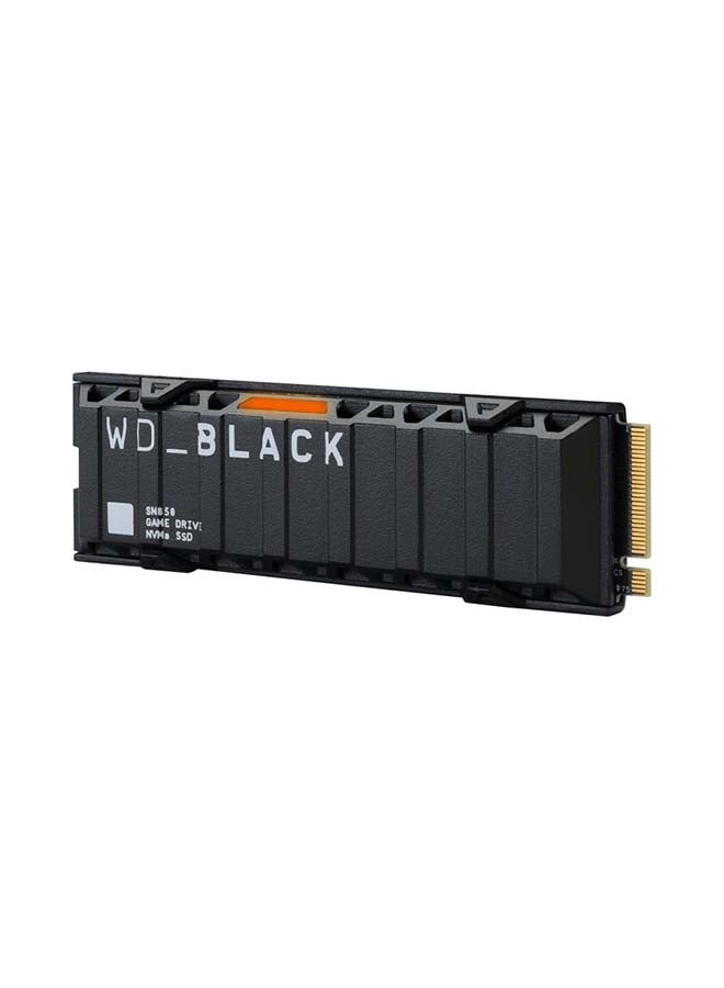دبليو دي محرك أقراص SSD وسترن ديجيتال بلاك SN850 مع مبرد (تقنية PCIe من الإصدار 4.0) ويمكن استخدامه مع جهاز الألعاب بلايستيشن 5 1 TB - Image 2