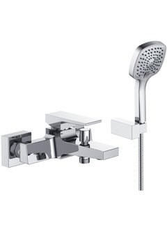 HESANIT Infinity Single Lever Bath Mixer With Hand Shower Set Chrome - 8002C - pzsku/ZA15133E8F9DFD1BC8871Z/45/_/1655652519/55224ea4-627c-4c79-b25f-6fb0984dde32