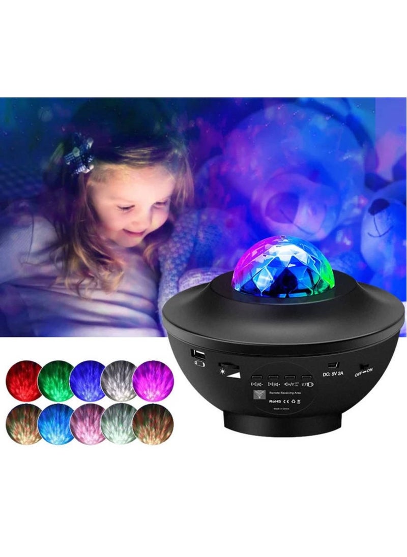 Generic - Starry Projector Light, Rotating star, Sky and Ocean Projector Star LED | 21 unique modes | Remote - Image 1
