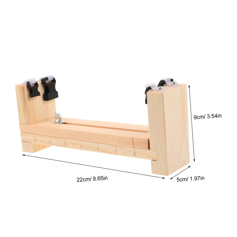 Wooden Jig Bracelet Maker Tool Kit for DIY Craft Braiding and Weaving - Image 3