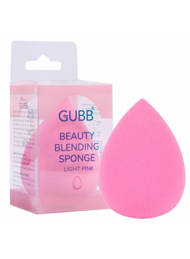 GUBB Professional Makeup Sponge Beauty Blender For Face Makeup - soft on skin |easy to hold | blends make up easily | Ideal for women | Suitable all skin types - Light Pink - Image 2