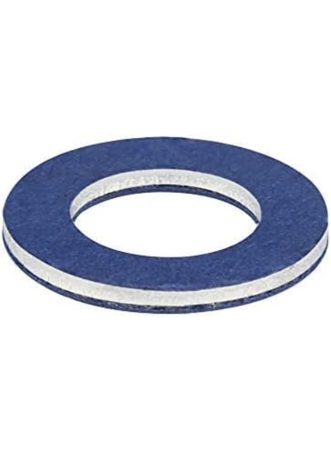 24Pcs Aluminum Oil Drain Plug Crush Washers, OEM#90430-12031 Replacement Sealing Gaskets Compatible with Toyota Lexus Scion - Image 1