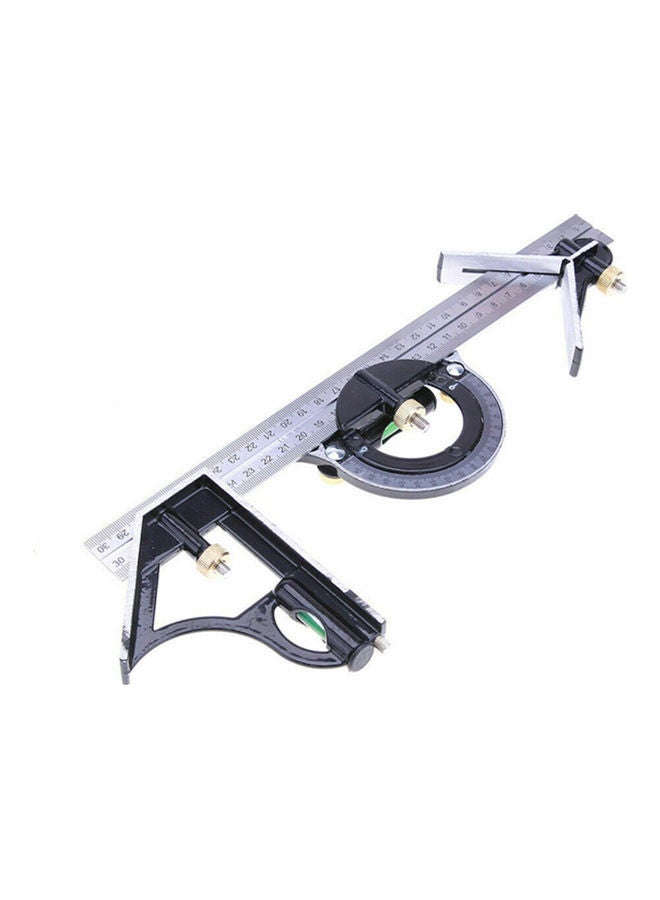 NIBEMINENT Multi-Function Combination Square Angle Measuring Tool Multicolour - Image 1