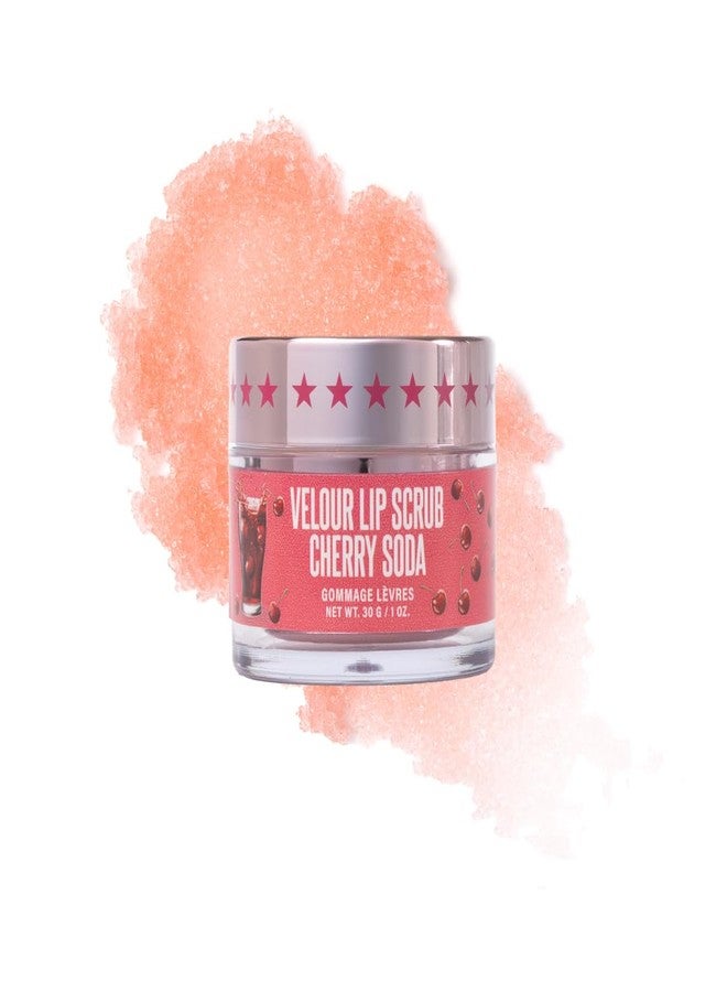 Jeffree Star Cosmetics Velour Lip Scrub, Exfoliating Sugar Lip Treatment, Cruelty-Free & Vegan, 30 G / 1 oz. (Cherry Soda) - Image 1