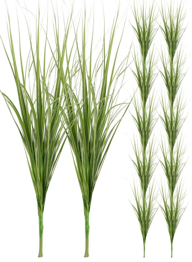RORPOIR 12Pcs Artificial Grass Plants 8.66In Fake Grass Stems Lifelike Greenery for Indoor and Outdoor Home Decor Simulation Plant Decorations - Image 1