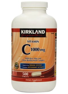 Kirkland Signature Kirkland Signature Vitamin C 1000 mg., 500 Tablets (2 Pack)  - Image 1