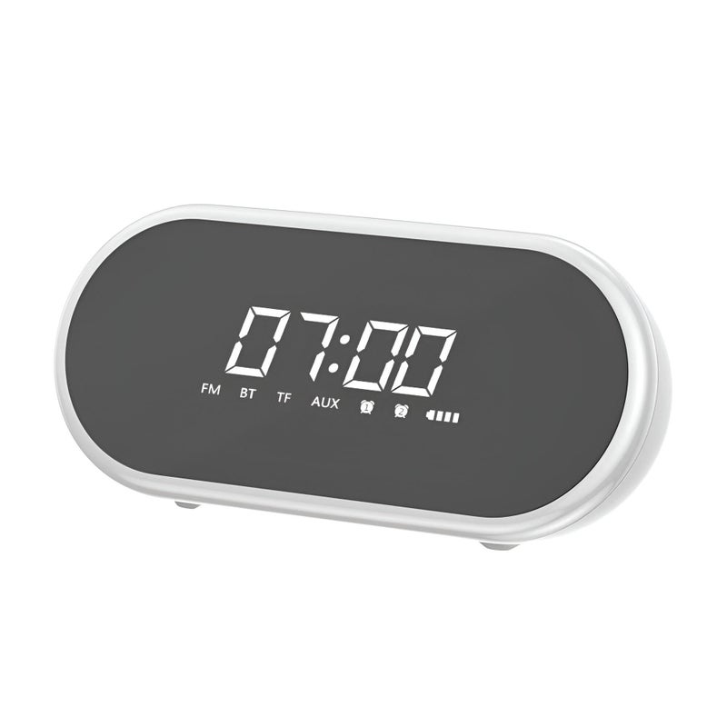Digital Alarm Clock - Multifunctional LED timepiece with USB or battery power, displaying time, date, temperature, and vibrant colors for stylish room decor (option 3) - Image 2