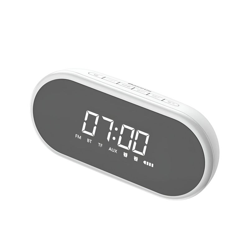 Digital Alarm Clock - Multifunctional LED timepiece with USB or battery power, displaying time, date, temperature, and vibrant colors for stylish room decor (option 3) - Image 1