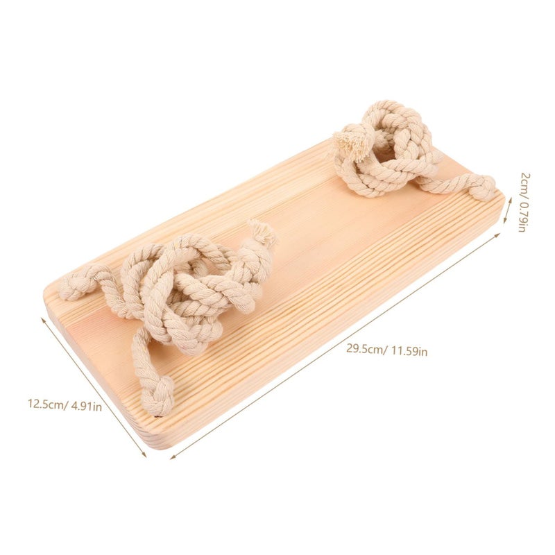Portable Wooden Baby Swing Prop For Photography Wooden Swing Chair - Image 3