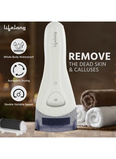 Callus Remover For Feet | 1 Year Warranty | Foot Scrubber For Dead Skin, 3 Changeable Roller Heads, Foot Scrubber, Feet Dead Skin Remover, Pedicure Machine With Adapter (Llpcw04, White) - pzsku/ZA151E5B081A639750508Z/45/_/1735567099/0ef158ac-f688-4195-ae49-65512b35df06