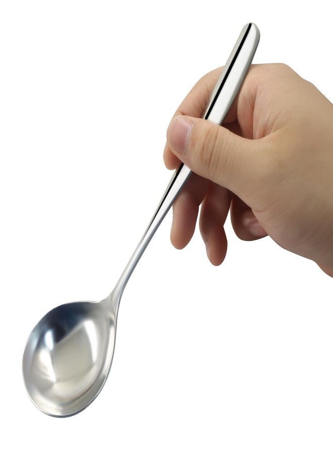 Cionyce 2 Pcs Gravy Ladle, 304 Stainless Steel Spoon Pouring Ladle for Sauces, Soup, Dressings, Kitchen, Serving, and Cooking (Silver) - Image 5