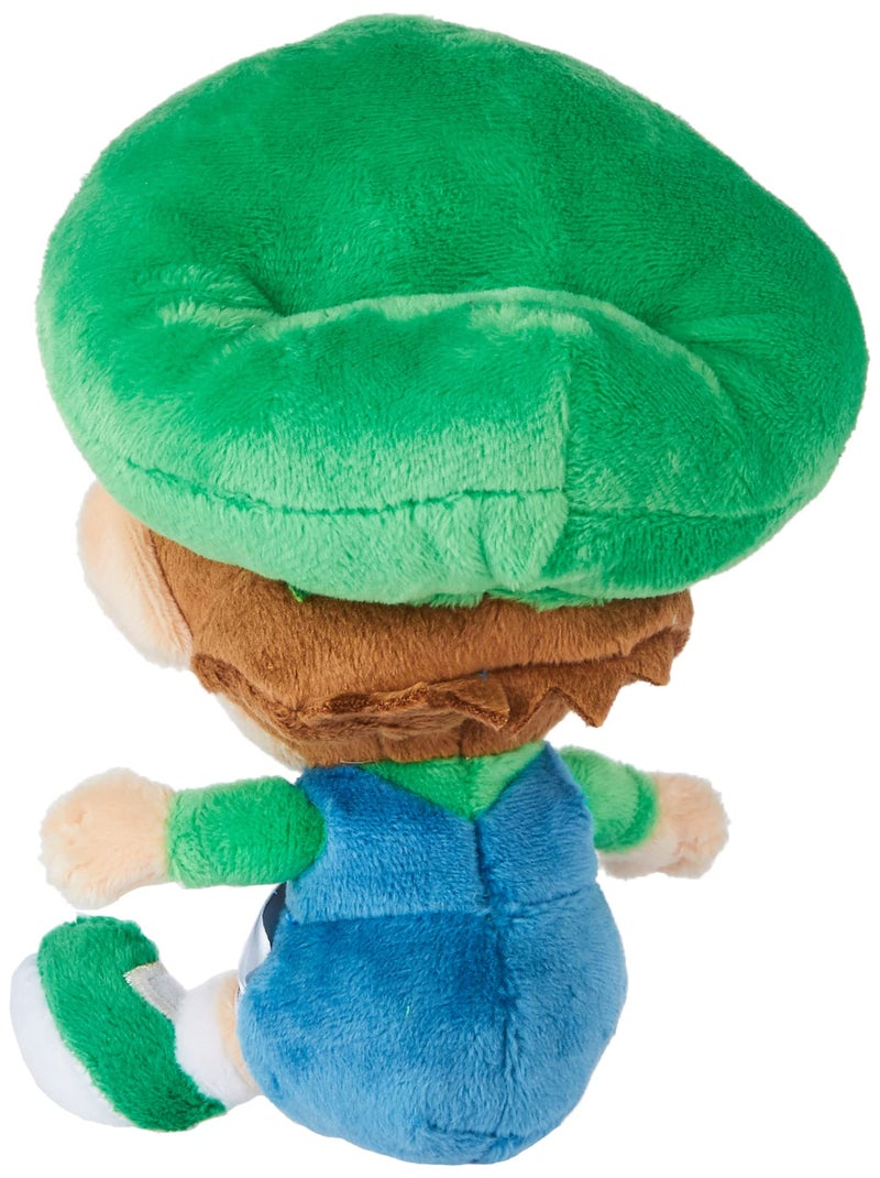 Little Buddy 1248 Super Mario All Star Collection 6" Baby Luigi Plush - Image 2