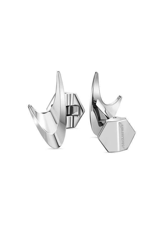 McLaren Stainless Steel Speedmark Cufflink - Image 4