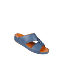 barjeel uno 008-3734 Barjeel Uno Men Arabic Sandals BS 05 Blue  - Image 2