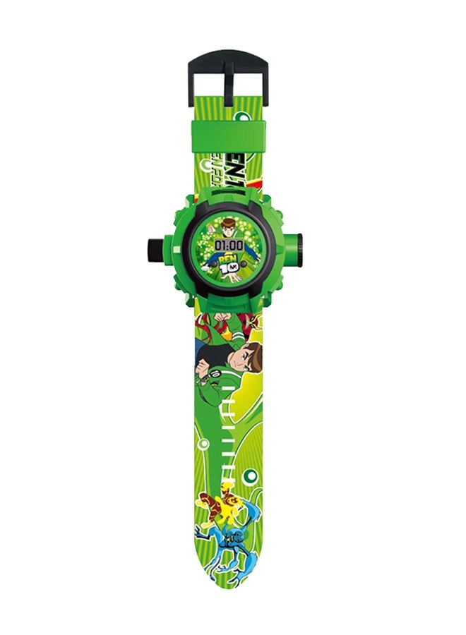 Ben 10 Kids Projection Watch - Alien Hero Cartoon Electronic Toy Watch with Light Projection - Image 1