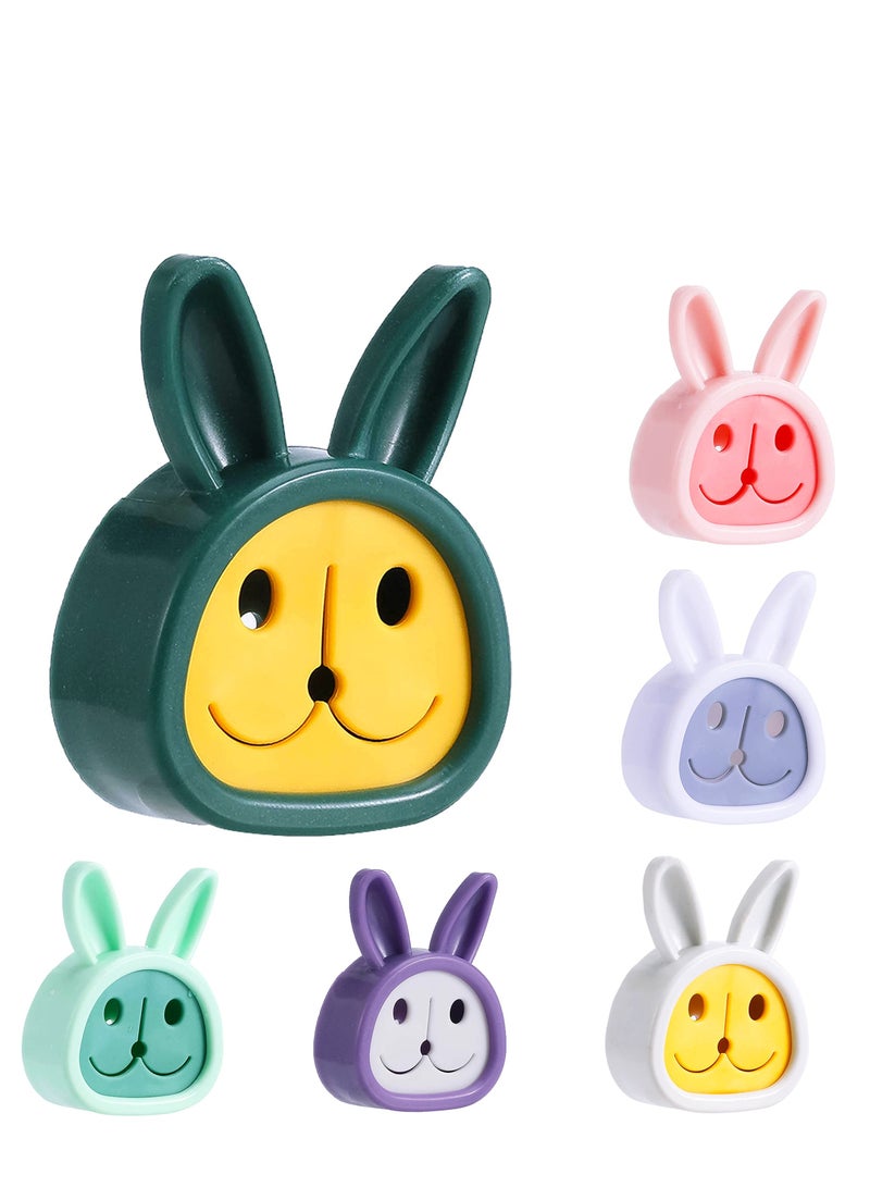 Self Adhesive Hooks Towel Organizer Free Punch Wall mounted Useful Strong Cartoon Hook Pink  Hanger  Holder Sucker Bathroom Accessories for Bathrooms Bedroom Door (Mix-1) - Image 1