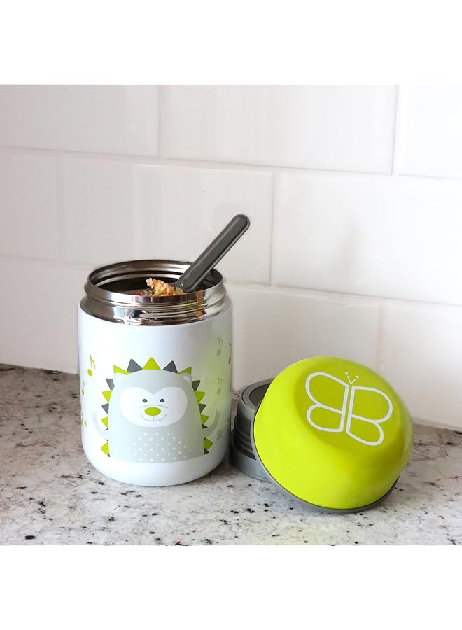 بيبي لاف حافظة طعام حرارية مع ملعقة ووعاء، عبوة من 0، سعة 300 مل، B0122L - Image 4