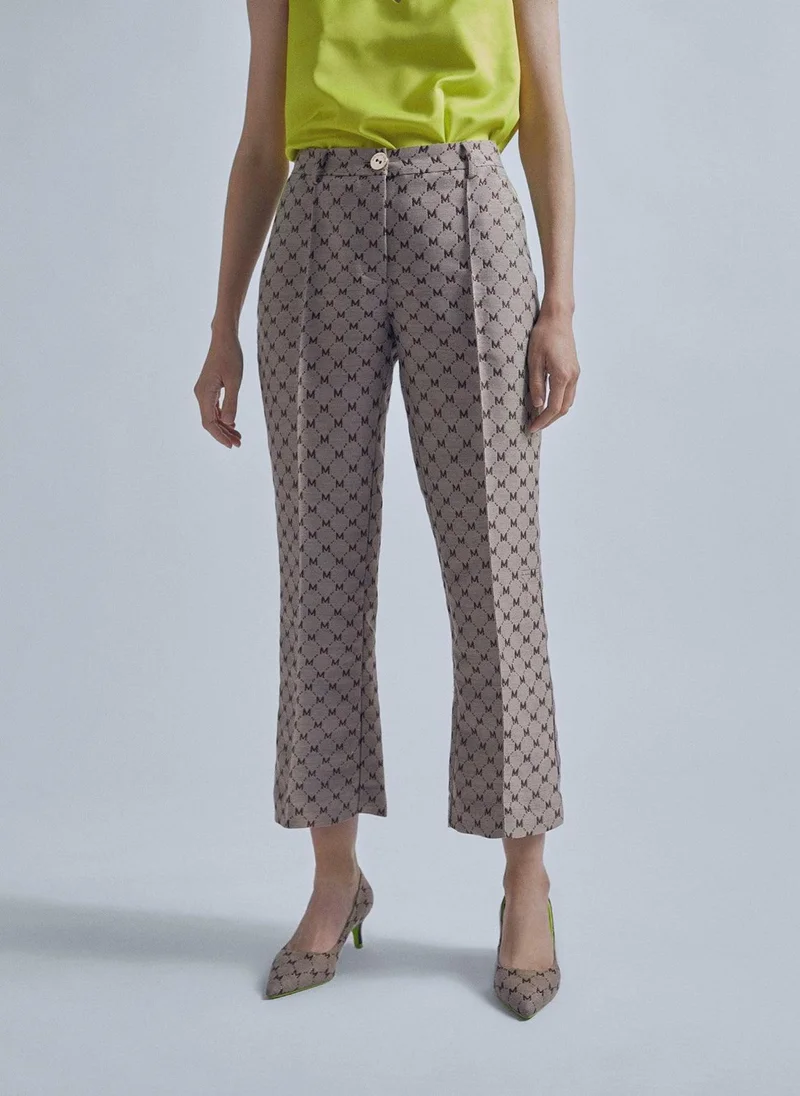 Lola Casademunt Kick flare logo trousers