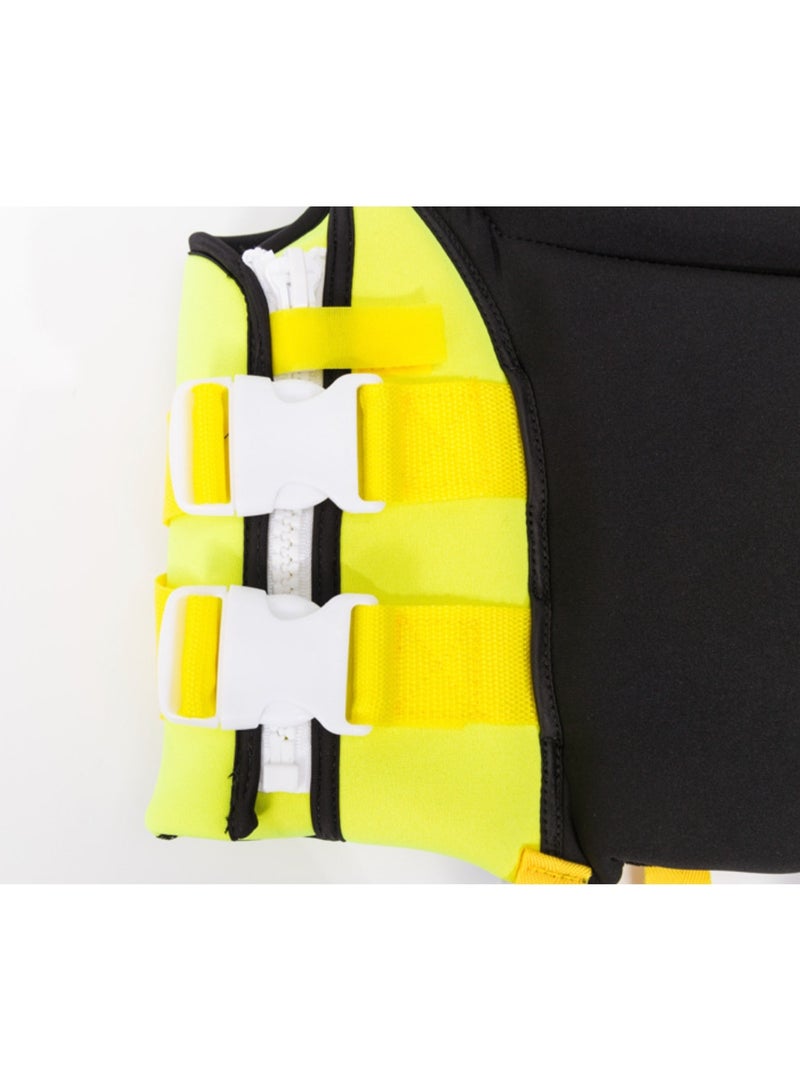 هيسا سترة سباحة للأطفال الصغار، سترات سباحة للأطفال، سترة سباحة للأطفال بمقاسات مختلفة، سترة سباحة للأطفال مزودة بحزام أمان قابل للتعديل - Image 4