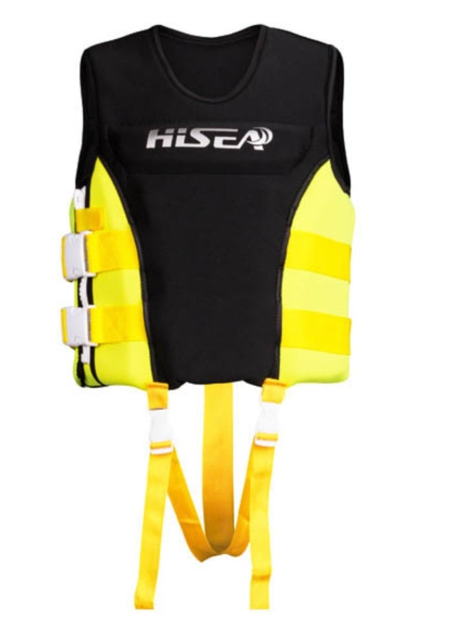 هيسا سترة سباحة للأطفال الصغار، سترات سباحة للأطفال، سترة سباحة للأطفال بمقاسات مختلفة، سترة سباحة للأطفال مزودة بحزام أمان قابل للتعديل - Image 1