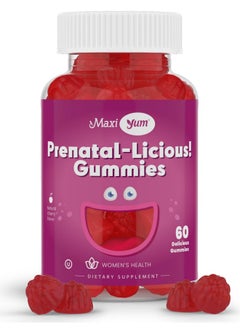 Organic Prenatal Gummies for Women - The Sweet Way to Nurture Your Tomorrow - Kosher Cherry Flavored Pre Natal Gummy - Prenatal Vitamins for Women with Folic Acid and Iron for Fetal Development, 60 - pzsku/ZA152C29EE063B014E8EEZ/45/_/1739882590/f8ea6356-772a-48ae-b835-3412d9aa41e7