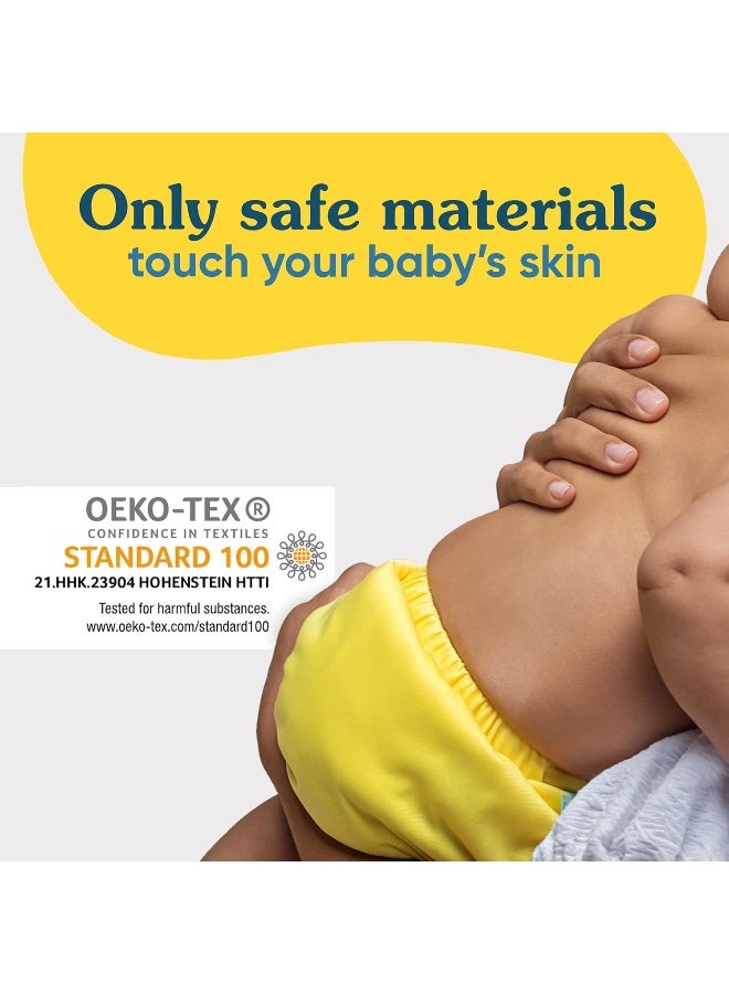 Charlie Banana Baby Super Absorbent Deluxe Reusable and Washable Fleece Inserts for Cloth Diapers, One Size, 3 Pack - Image 5