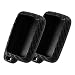 WORCAS 2 Pcs Key Fob Case Carbon Fiber Pattern Silicone Cover Compatible with RAV4 Sequoia Tacoma Tundra 3 4 Universal Button Keyless Entry Remote - Image 2