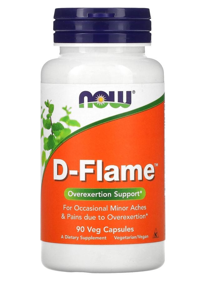 now D-Flame 90 Veg Capsules