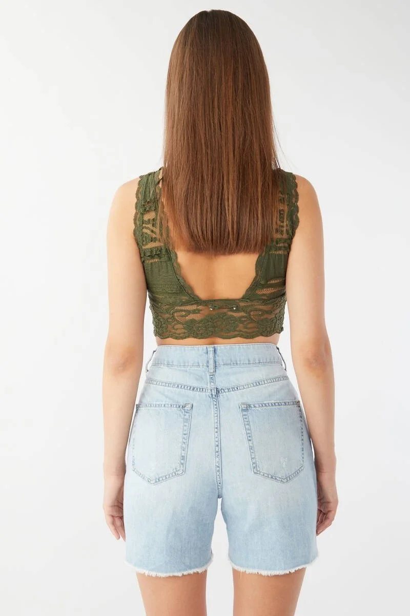 Banny Jeans Women's Cut Out Jean Shorts Light Blue