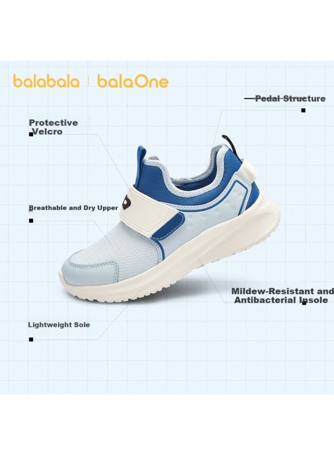 Balabala أحذية رياضية للأطفال من بالابالا أحذية جري للأطفال ربيع خريف جديدة أولاد أحذية خفيفة الوزن قابلة للتنفس بنات حمراء اتجاه رأس السنة الجديدة - Image 3