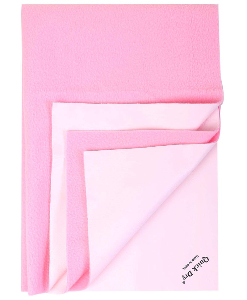Fratelli Waterproof Bed Protector Twin Pack (Small Twin - Pink & Salmon Rose) - Image 4