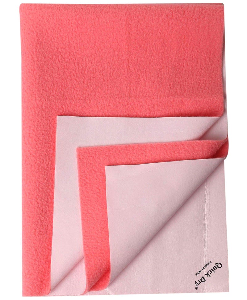Fratelli Waterproof Bed Protector Twin Pack (Small Twin - Pink & Salmon Rose) - Image 3