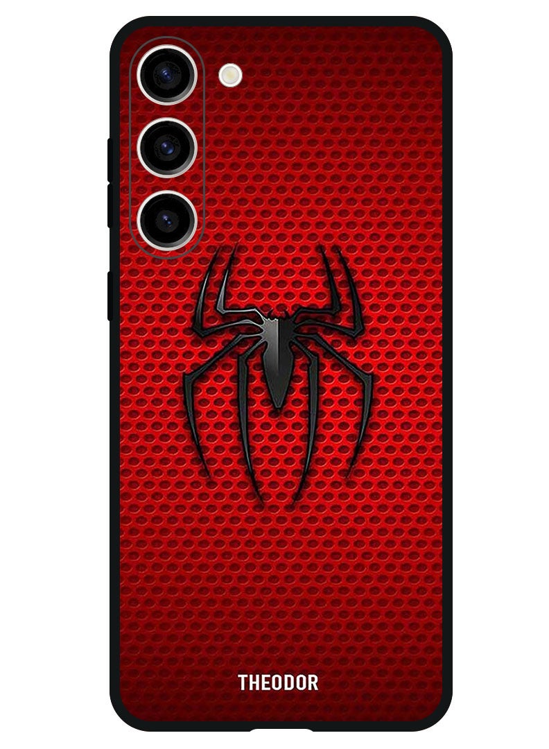 Theodor Protective Case Anti Scratch Shock Proof Bumper Cover For Samsung Galaxy S23 FE Red Spiderman Logo - Image 1