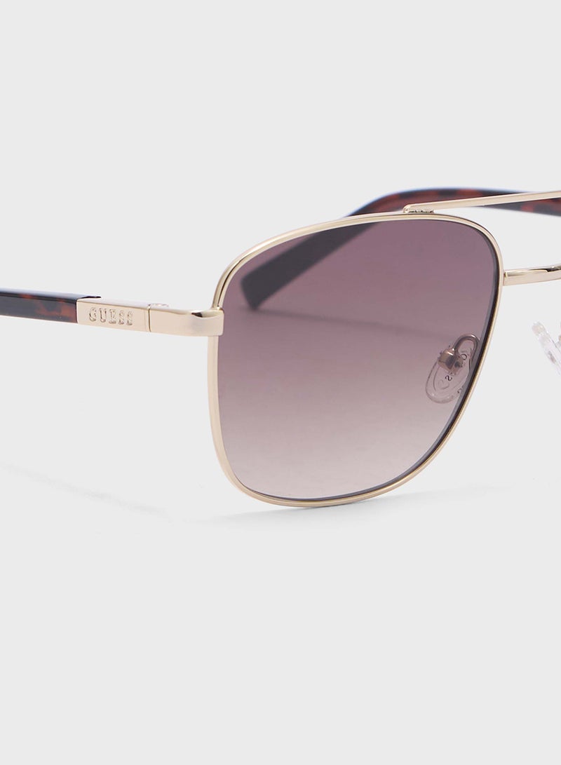 GUESS Gu304033F54 Aviator Sunglasses - Image 4