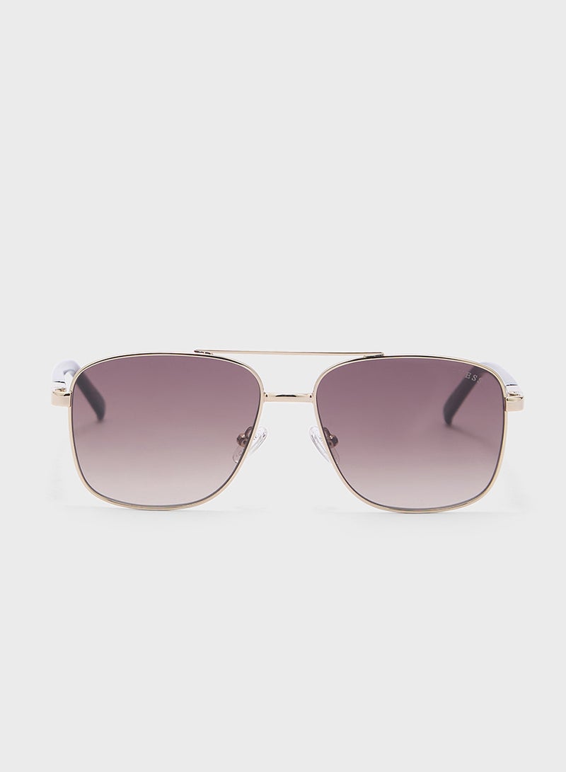 GUESS Gu304033F54 Aviator Sunglasses - Image 2