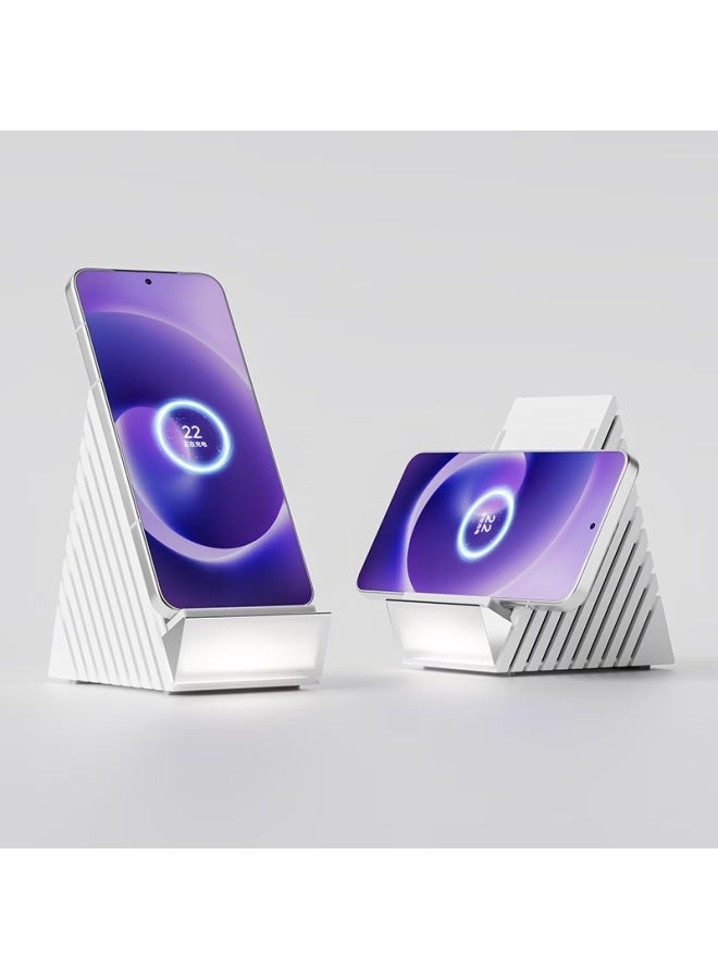 Meizu Pandaer 66w Light Wind-cooled Wireless Charger, Trendy 3d Stereo Wind Cooling, Radiant Light, Meizu 22 Wireless Super Charge Compatible, Suitable For Apple Devices - Image 2