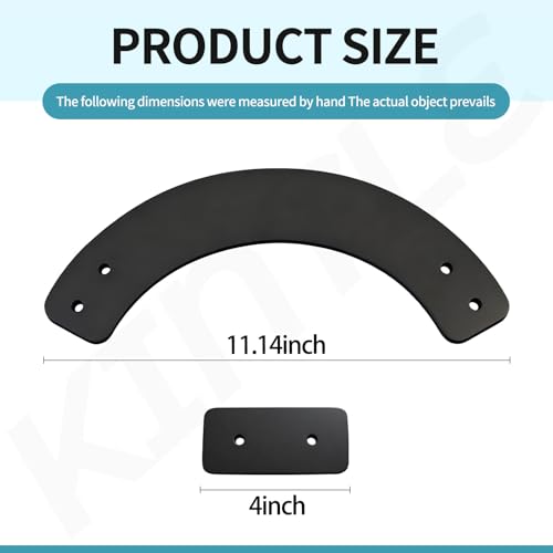 KINTLE 753-04472 953-04472 735-04033 735-04032 Rubber Paddle Set Compatible with 21" MTD Single-Stage Snowblowers, 2004 and Newer - Image 2