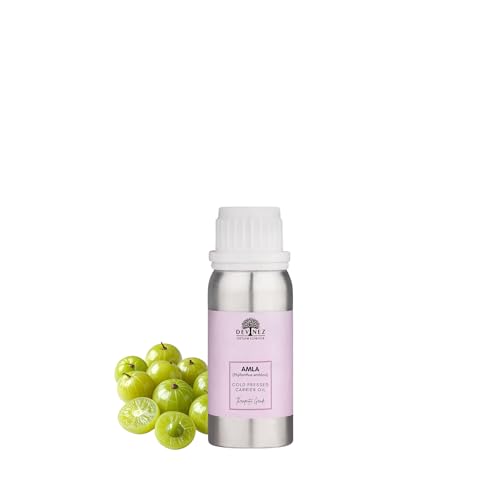 Devinez Amla Oil (Cold Pressed) 100ml - 100% Pure & Natural (Indian Gooseberry) in Premium Aluminum Bottle for Hair Growth, Premature Greying, Scalp Health & Anti-Aging Skin - Vitamin C Rich - Image 1