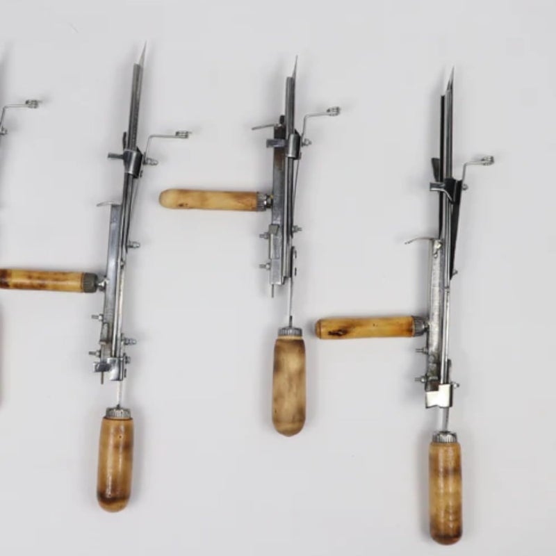 Tufting Gun Machine Manual Tool Portable Tufting Tool for RugCarpet Making Cut Pile Tufting Machine HandHeld Embroidery Machine for Rug and Carpet Tufting1445mm 14 45mm Cut Pile Combo - Image 5