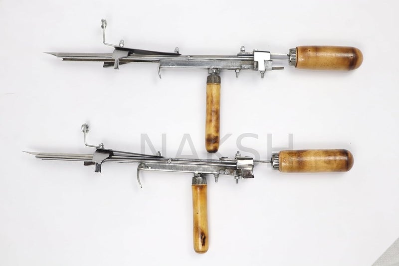 Tufting Gun Machine Manual Tool Portable Tufting Tool for RugCarpet Making Cut Pile Tufting Machine HandHeld Embroidery Machine for Rug and Carpet Tufting1445mm 14 45mm Cut Pile Combo - Image 2