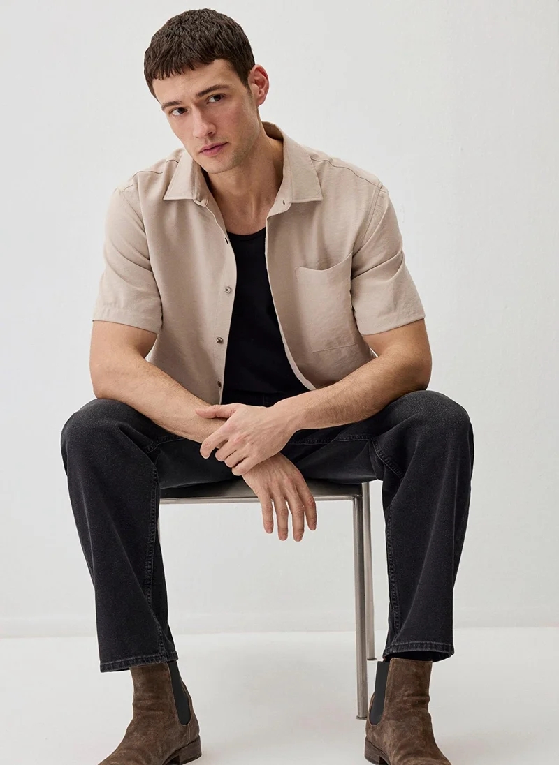 Mavi Crew Neck Regular Fit T-Shirt