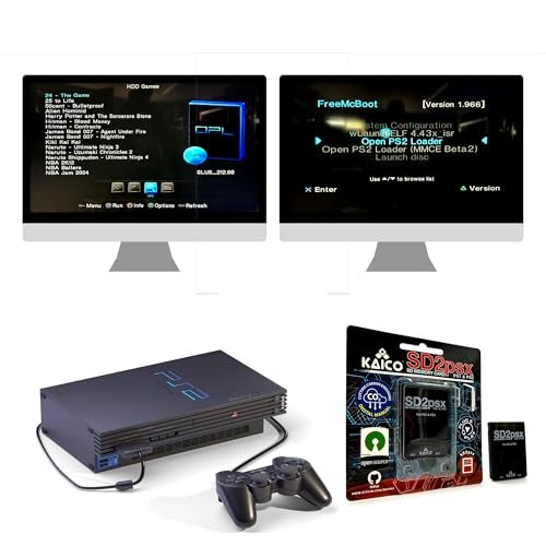 Kaico PSX Mem Card Gen 2 Memory Card Compatble with PlayStation 1 & 2- Firmware Upgradeable - Unlimited Storage - Includes an 8GB MicroSD Card - High Speed Game Memory Card for PS2/PS1/PS One Console - Image 3
