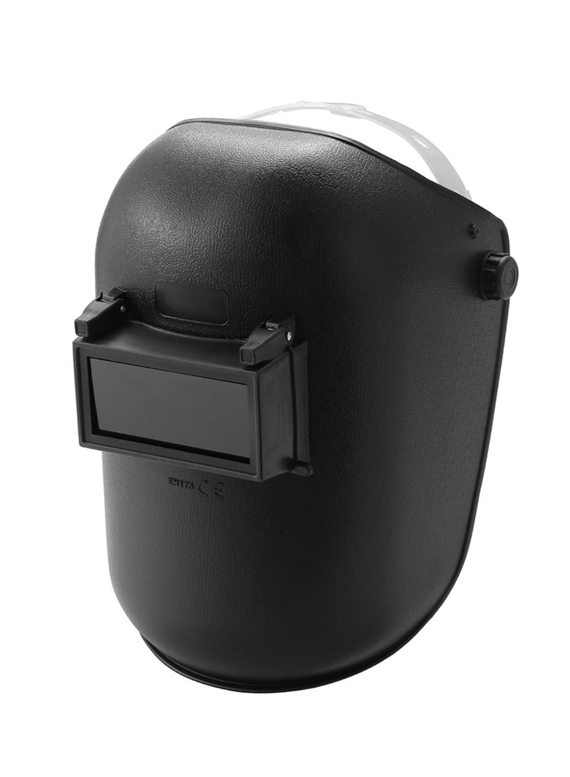 LAWAZIM Welding Safety Mask II-Black- Anti-Fog Impact-Resistant Full-Face Welding Shield with UV/IR Protection, Adjustable Ratchet Suspension Headgear & Sweatband for Arc MMA MIG TIG Metal Fabrication  - Image 1